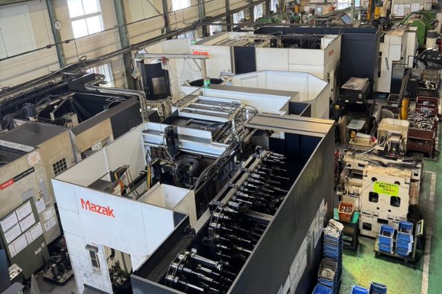 荏原工業株式会社の工場の中の画像